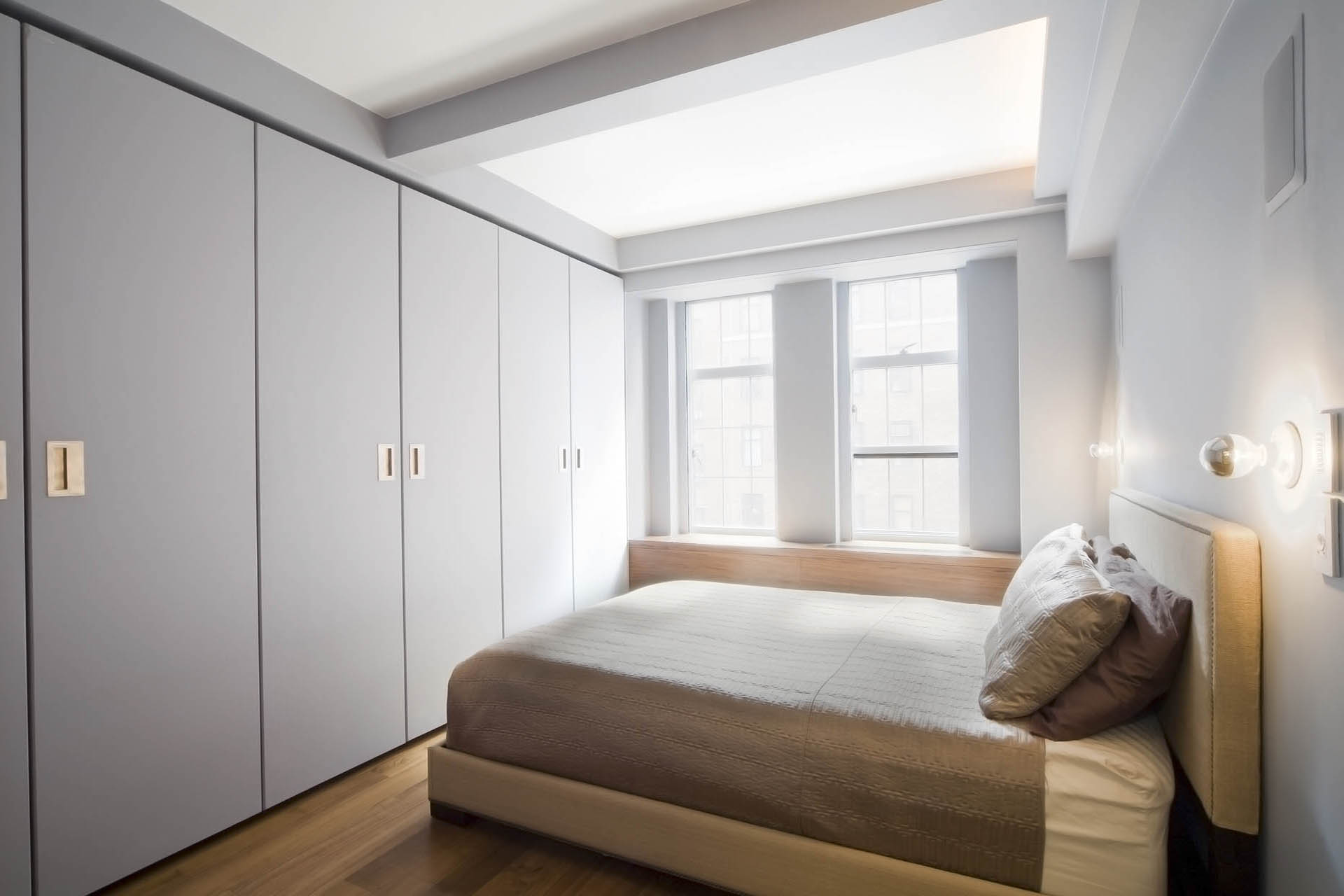 Bedroom at West 24th Street - Element Design Group NYC